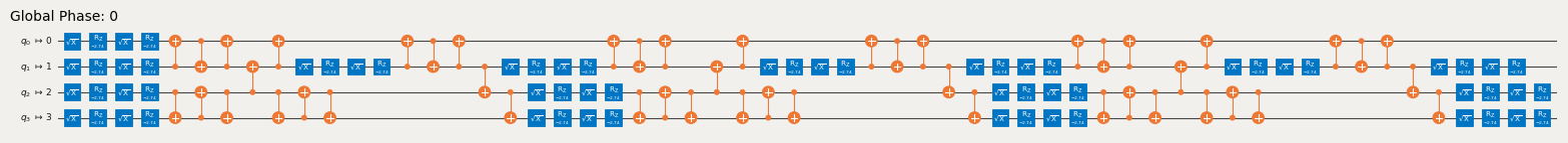 Quantum circuit diagram