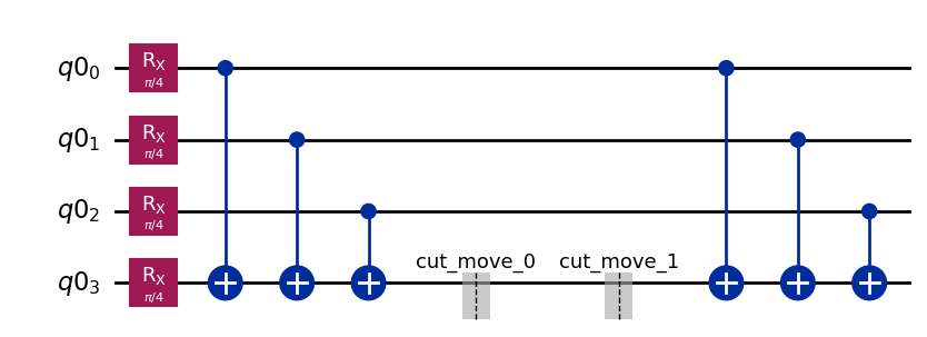Quantum circuit diagram
